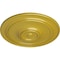 Ekena Millwork Small Classic Ceiling Medallion (Fits Canopies up to 10"), 40 1/4"OD x 3 1/8"P, Rich Gold CM40CLRGS - alternate 2